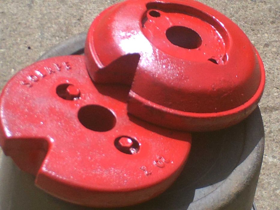 dois pesos para rodas motoenxada motocultivador