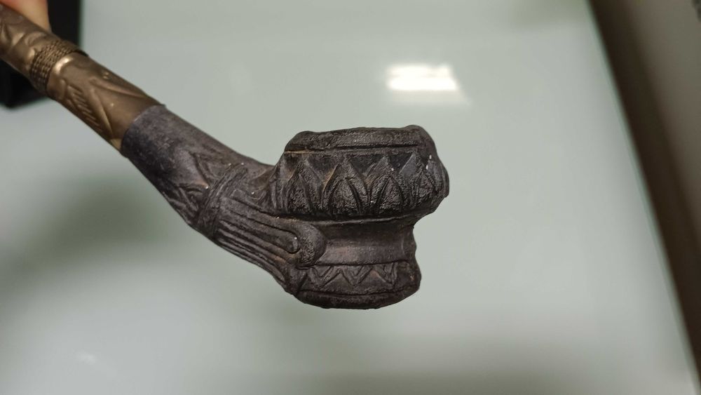 Cachimbo de ópio antigo