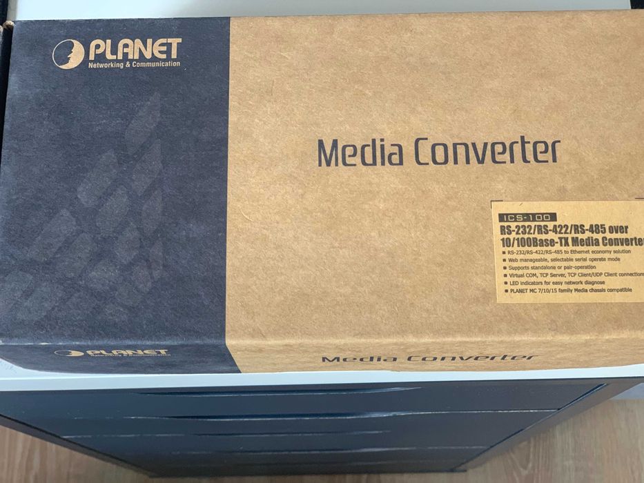 Conversor de mídia PLANET ISC-100