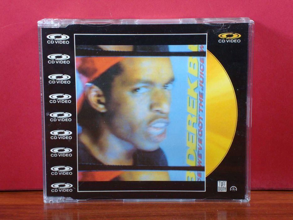 Derek B- We've Got The Juice / NM / LaserDisc 5"/ Single / PAL64585764703619120