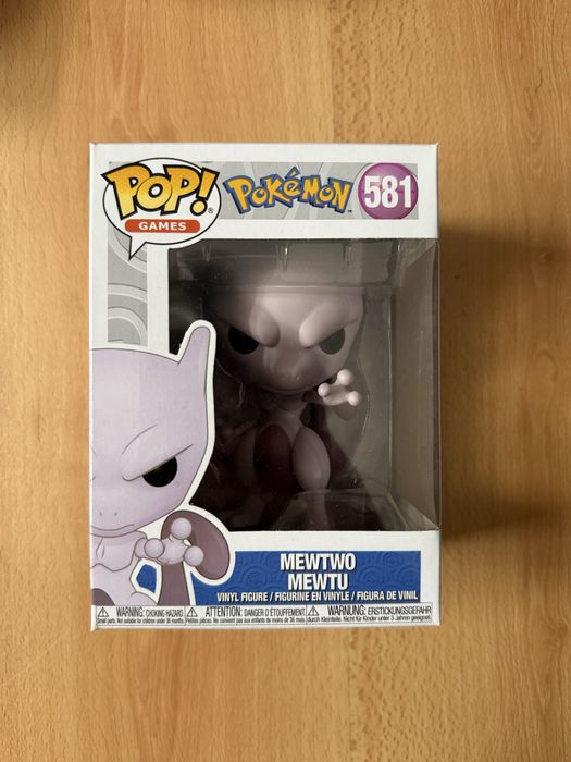Funko Pop Pokémon Mewtwo #581 – Novo na Caixa