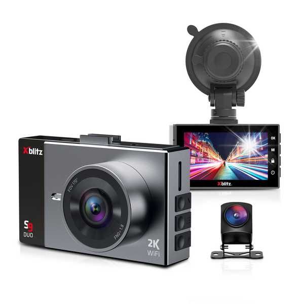 rejestrator samochodowy X BLITZ S9 DUO 2K WI-FI