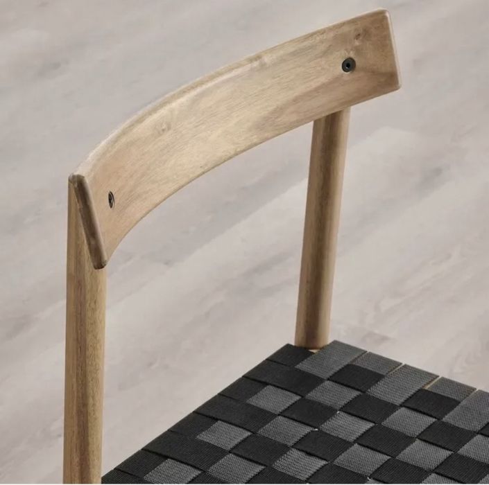 Krzesła Ikea Nackanas akacja