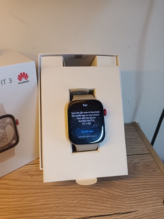 Huawei watch Fit 3 srebrny