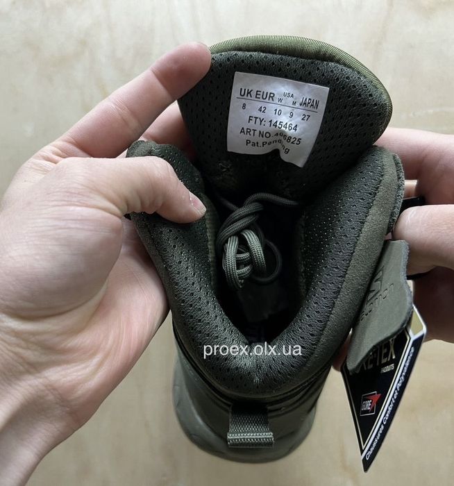 Salomon Quest 4D GTX Olive Gore-Tex | Тактичні берці | Військові черевики ЗСУ | Тактические ботинки Salomon | 42,43