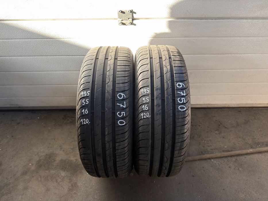 Opony letnie Sava 195/55/16 87V - JAK NOWE!