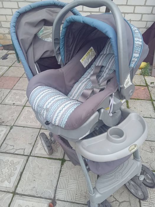 Коляска прогулочная safety 1st+автокресло.