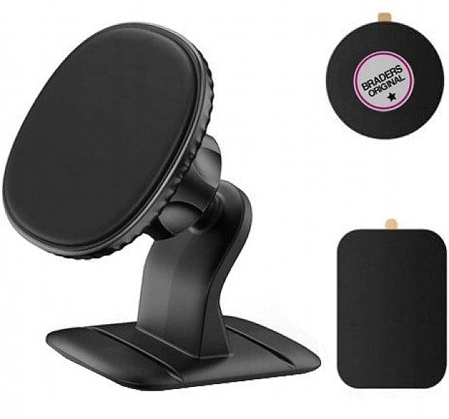 Mocny uchwyt magnetyczny na telefon do samochodu Braders na kokpit i s