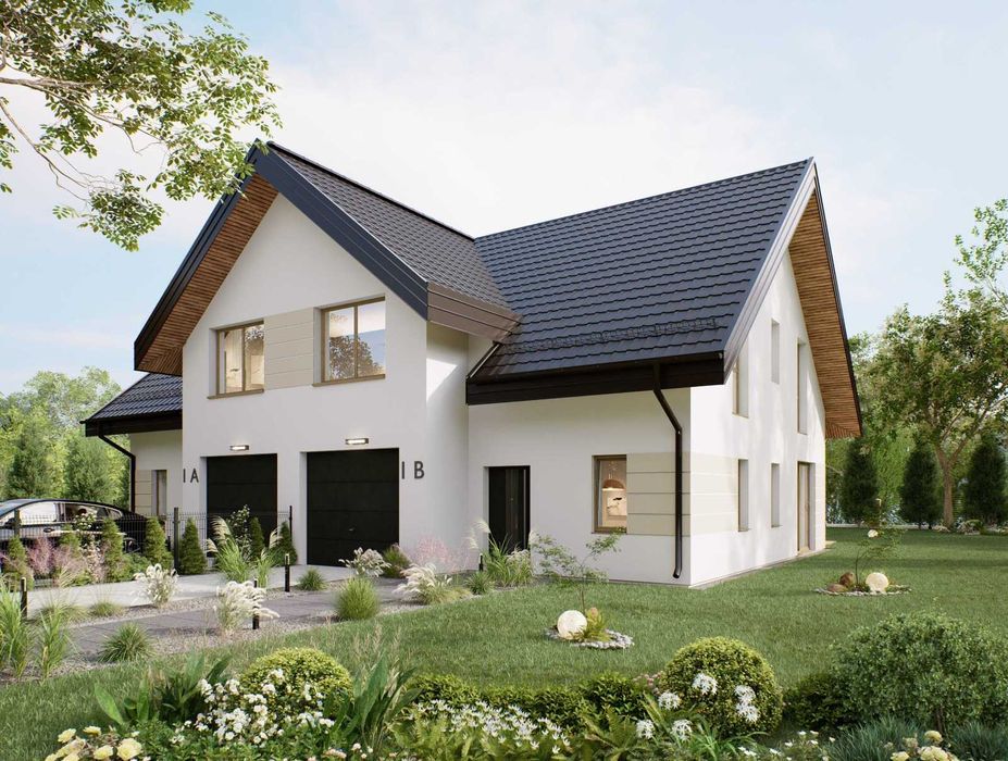 Bliźniak KP-Invest Olchowa - 4 sypialnie