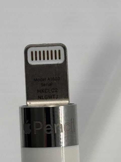 outlet apple pencil 1 gen. a1603 rysik ipad lightning oryginalny biały