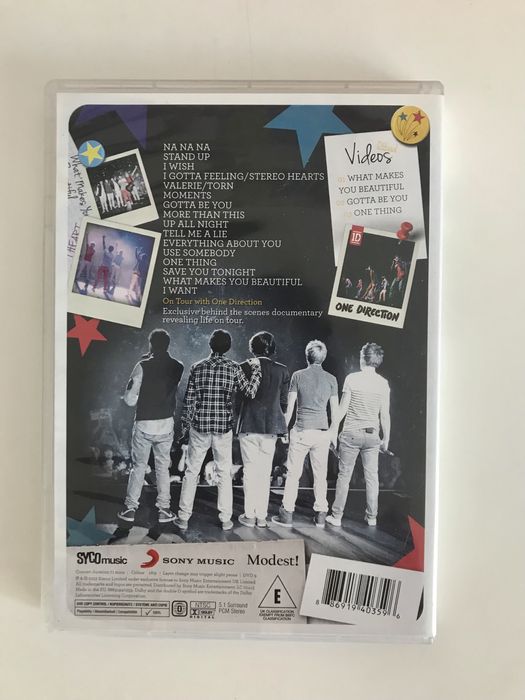 One Direction Up All Night Live Tour DVD