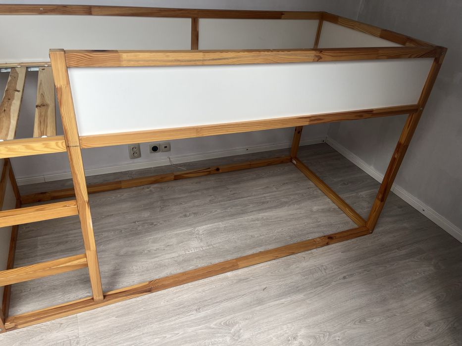 Łóżko pietrowe Ikea z materacem