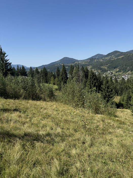 Земельна ділянка в горах Карпатах, Верховина, під забудову