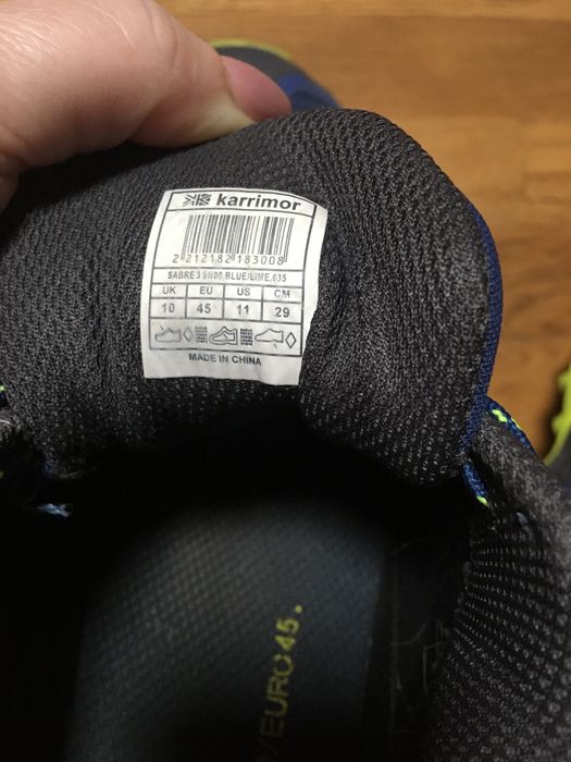 Кросівки Karrimor Sabre 3