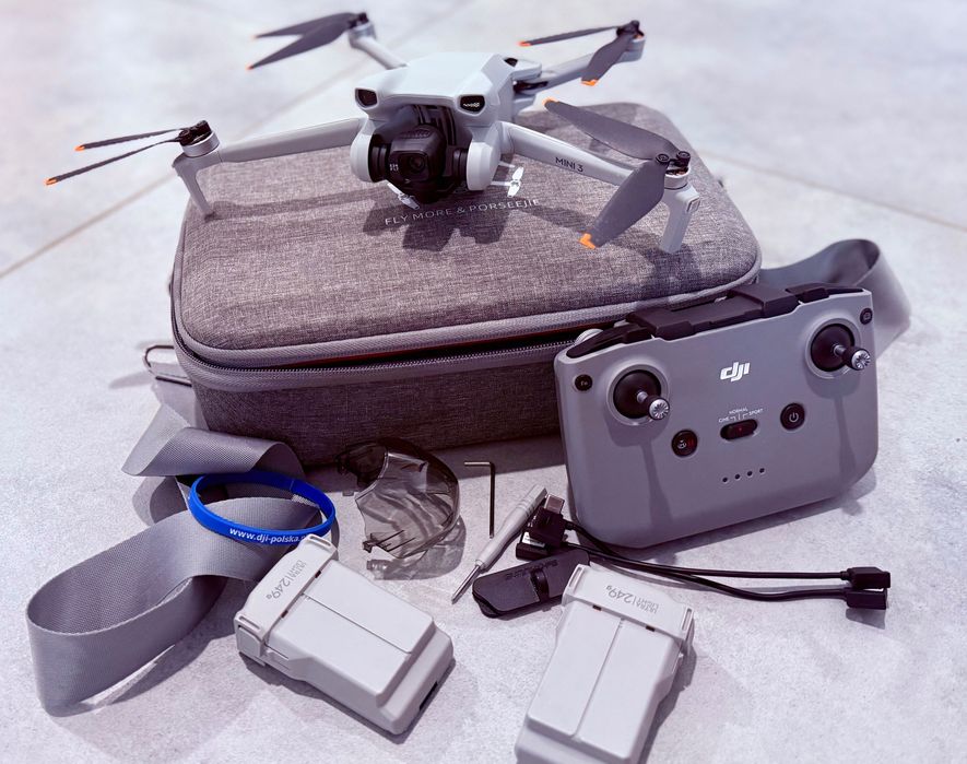 Dji mini 3 gwarancja okazja 2baterie