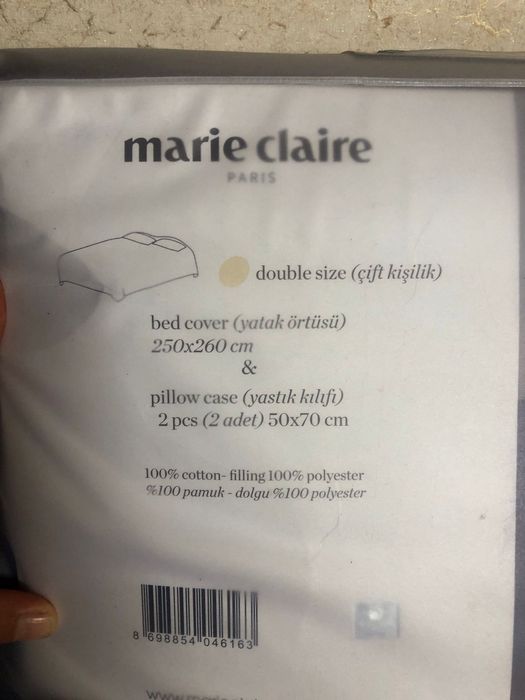 Покривало і наволочки 250*260 Marie Claire, Туреччина, Турція