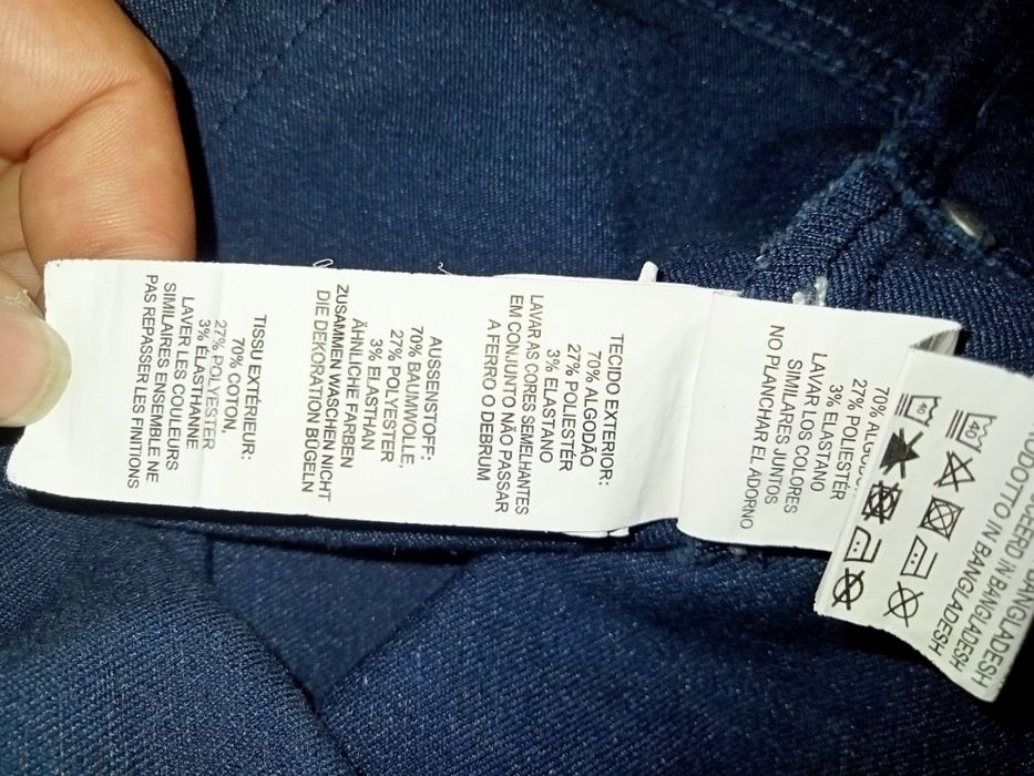 Calças Azuis Primark Denim