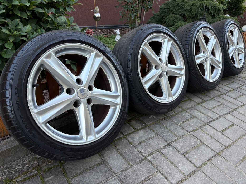 Alufelgi Koła Borbet 5x112 Caddy Touran Golf 17 cali A3 Octavia Leon