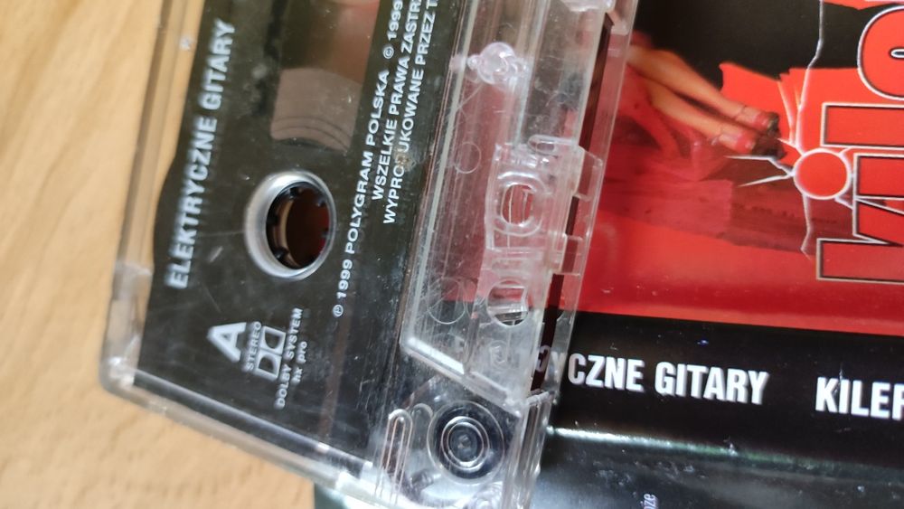 Sprzedam kasetę Kiler-ów 2-óch Elektrycznych Gitar 1999 Polygram