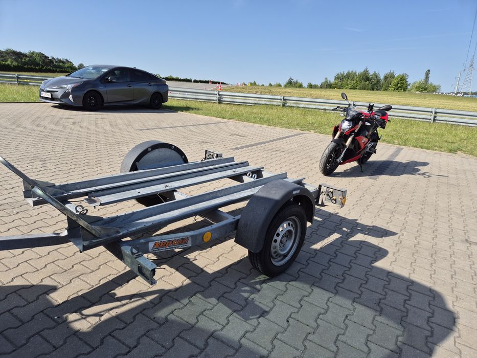 Wynajem Przyczepka motocyklowa 2 motocykle