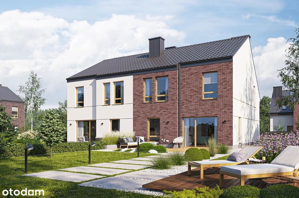 Dom 128,27 m², ogród 411 m², Osiedle Gdynia Wiczlino II, Etap IIIB