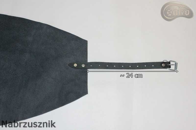 Nabrzusznik ochraniacz na brzuch spawalniczy ślusarski SAKO skórzany