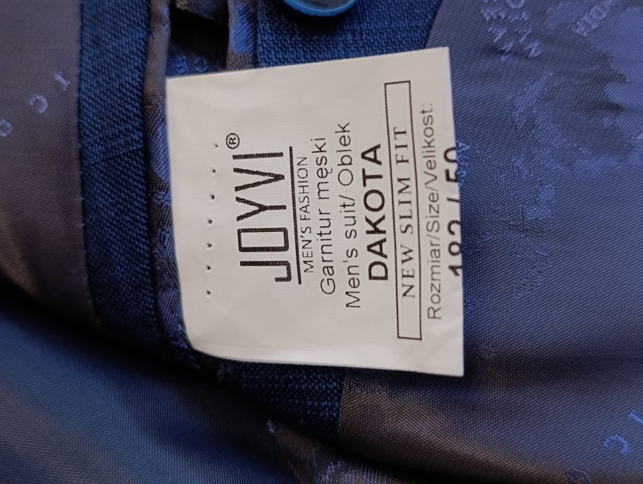 Garnitur JOYVI DAKOTA Slim Fit r. 182/50