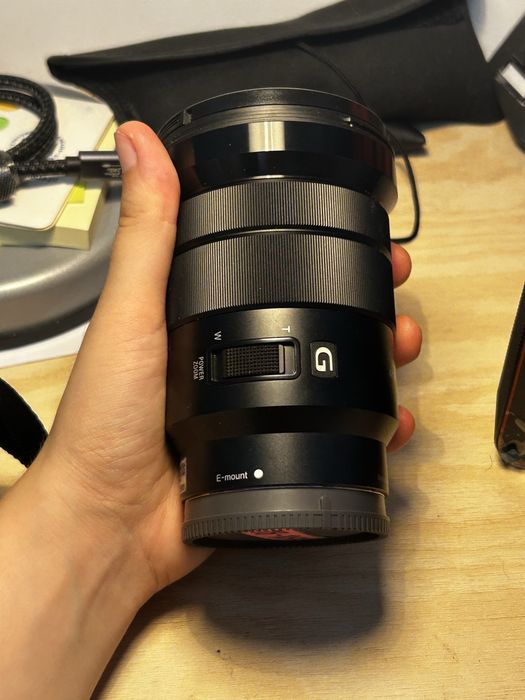 Sony a6400+ lente sony 18-105+ acessorios