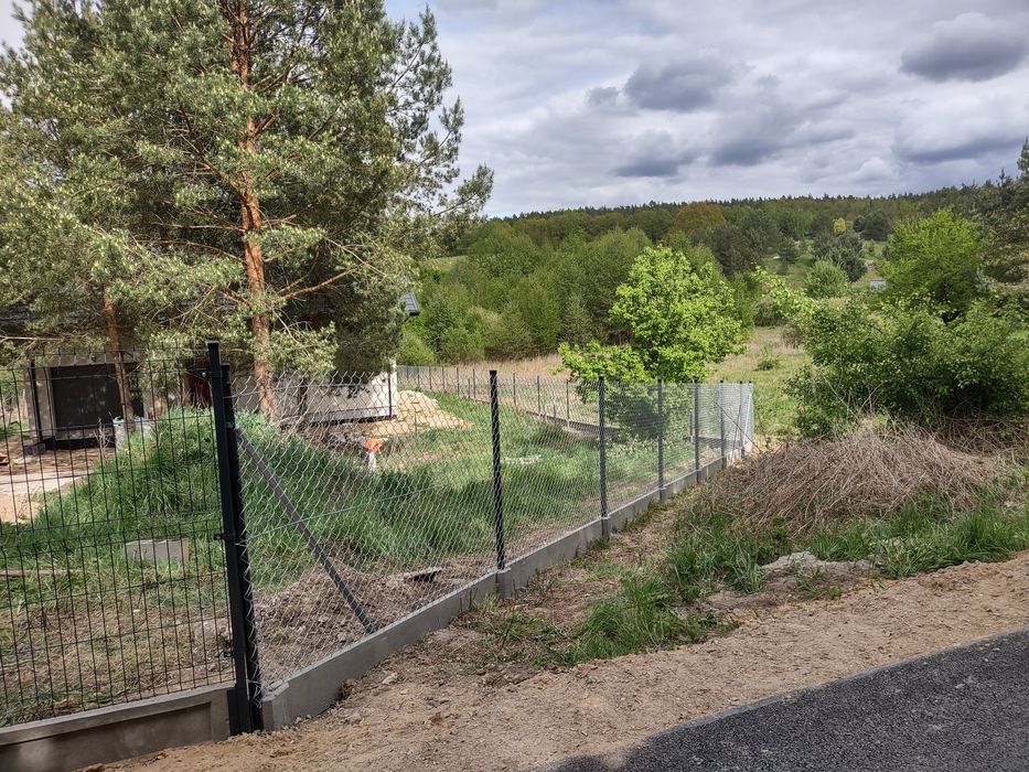 Montaż ogrodzeń betonowych,panelowych  i siatkowych