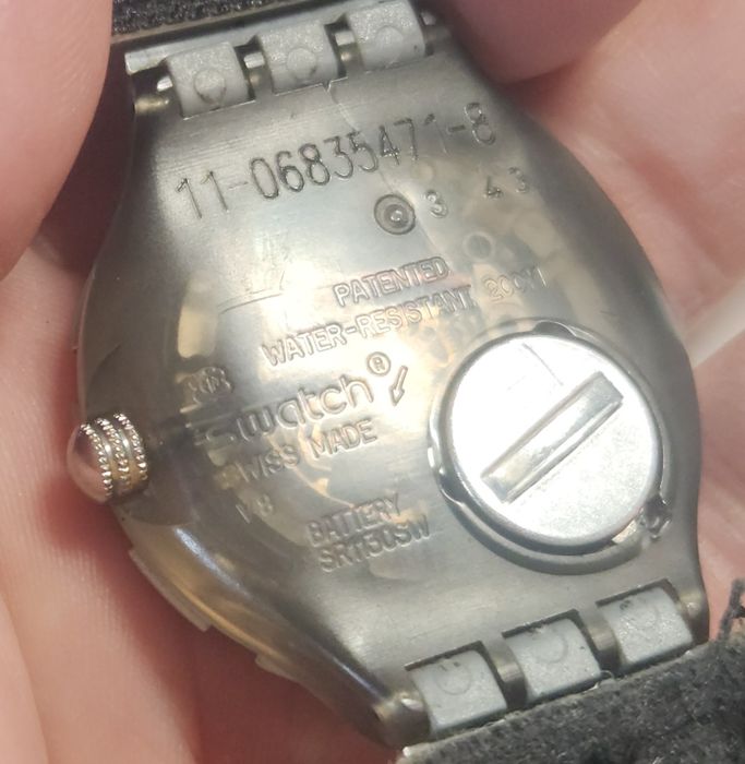 Rzadki zegarek Swatch SHM102 Scuba 200 Snowpass "Vertical-Flavour"