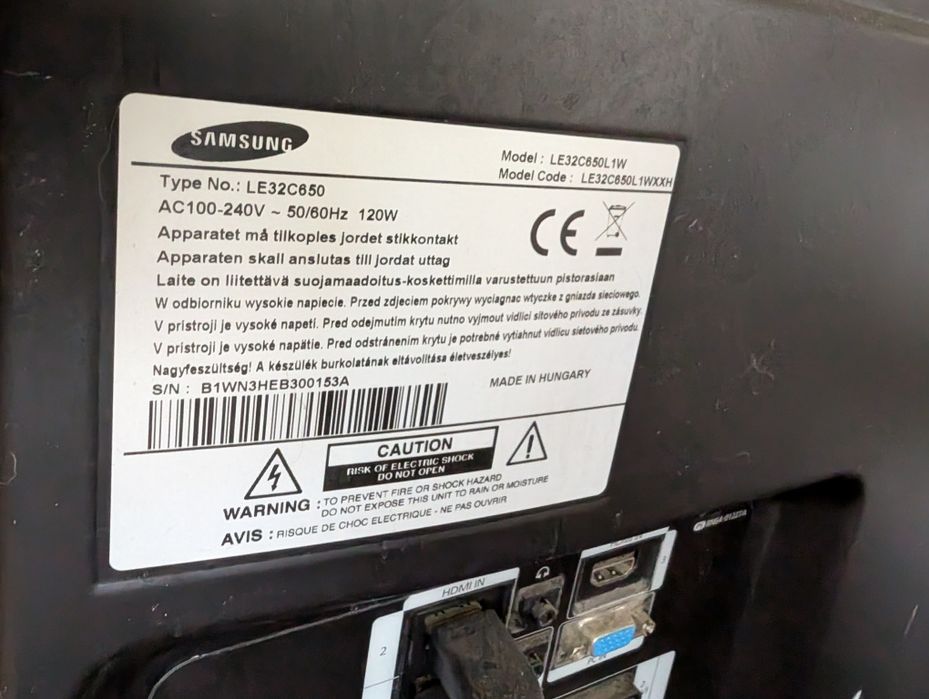 TV Samsung 32 cale full hd