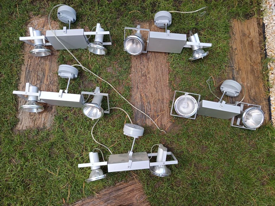 Lampy aluminiowe halogenowe-led