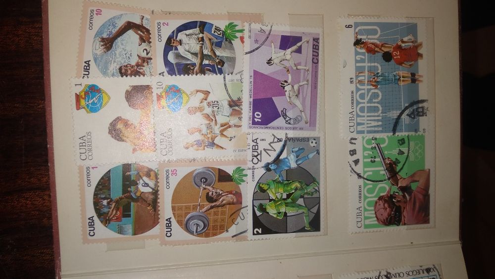 Колекційні марки 76-82 років. СССР, Cuba correos (Спорт, тварини) 41 ш