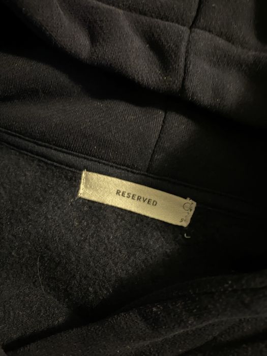 Granatowa bluza z haftem „new york” reserved r.S