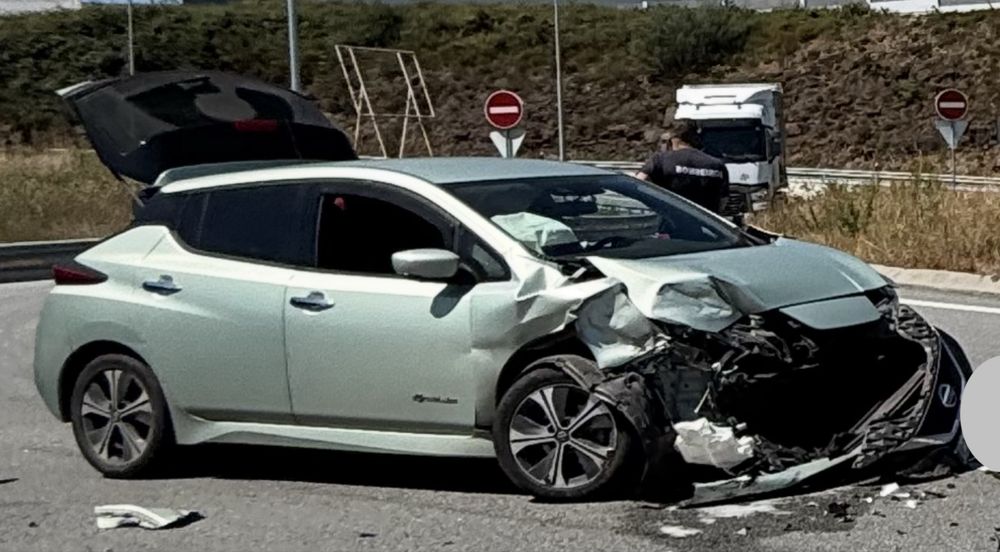 Nissan LEAF salvado
