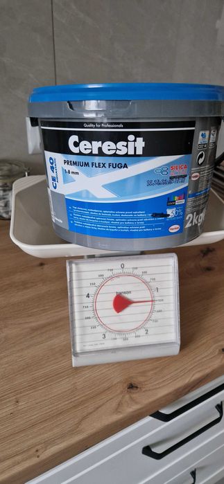 fuga ceresit premium flex 1-8mm nr 13 antracite szara 1.25kg