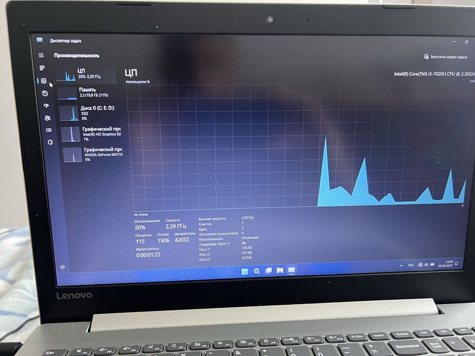 Lenovo 81DC Nvidia GeForce MX110