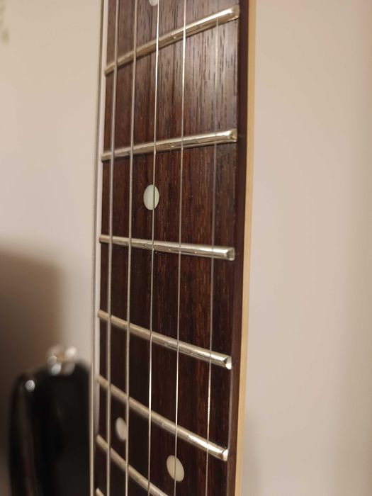 [REZERWACJA] Gitara elektryczna ideał Squier Affinity by Fender + pas Fender!!