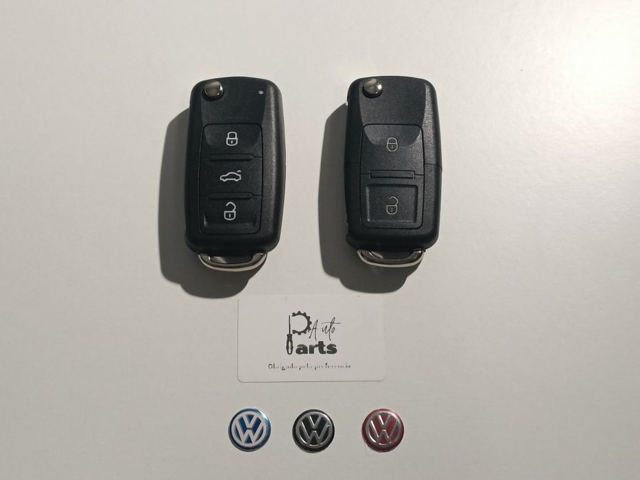 Capas carcaças chaves Volkswagen