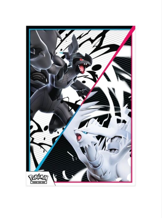 Pokemon plakat Unova poster Zekrom Reshiram