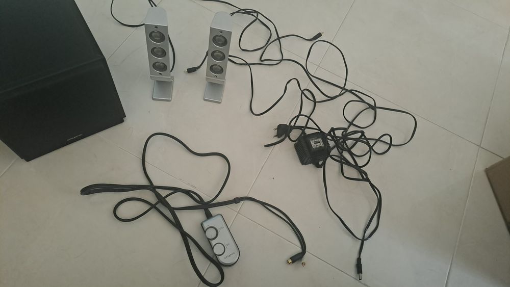 Colunas + Subwoofer Creative