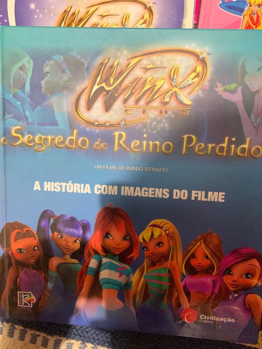 Livros e Revistas Filmes Winx