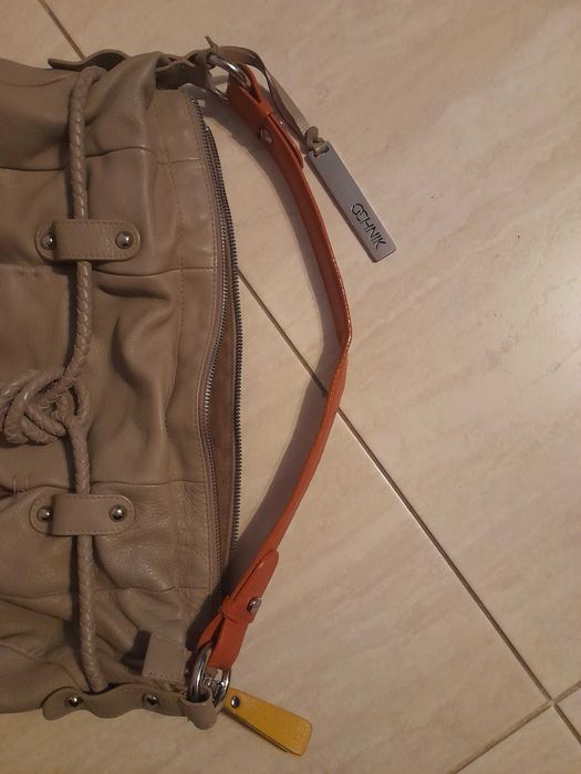 Torebka szoperka Ochnik skóra naturalna