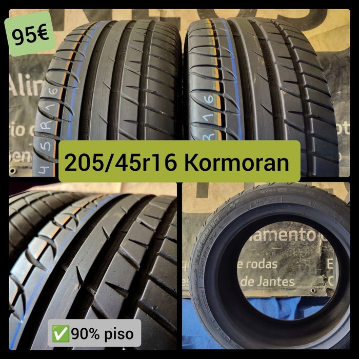 Pneus usados 195/45r16 205/45r16  215/45r16