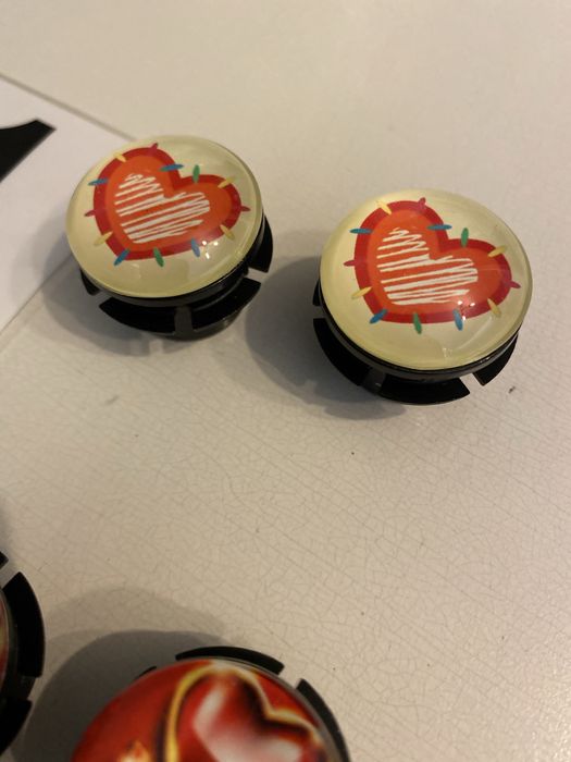 Komplet Guzików do torebki oBag ml moonlight serca serduszka 2 sztuki