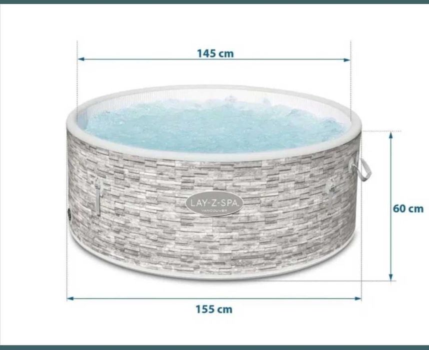 Jacuzzi ogrodowe nowe SPA model 2026 WiFi