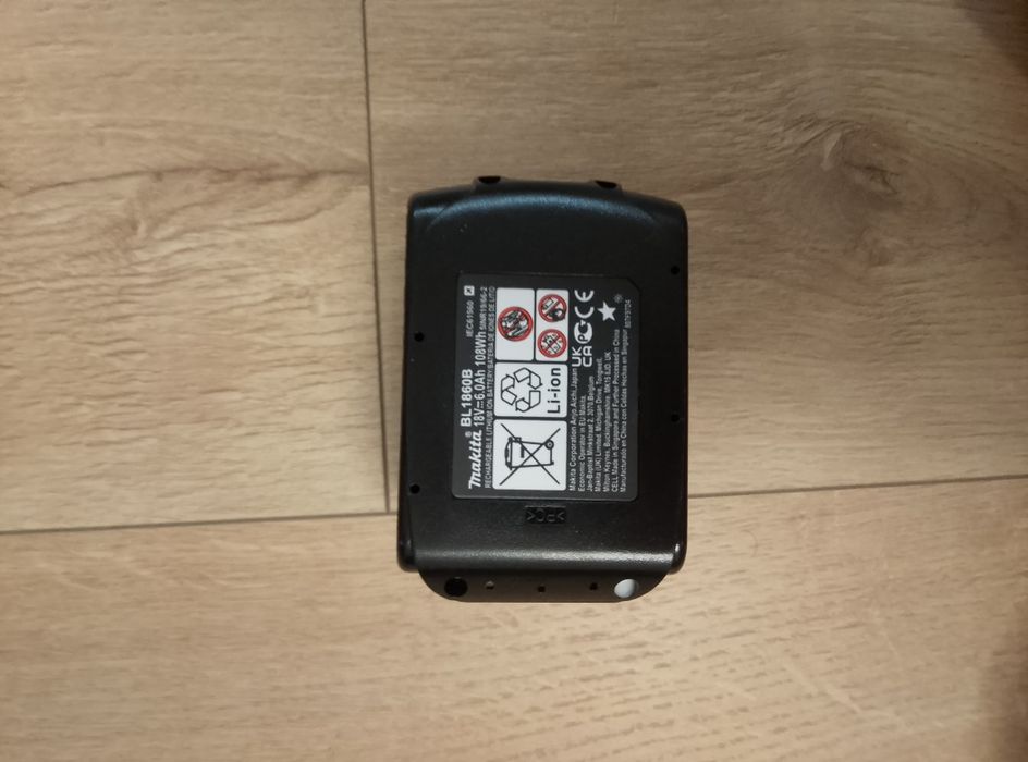 Makita nowa bateria 6.0Ah 18v BL1860B