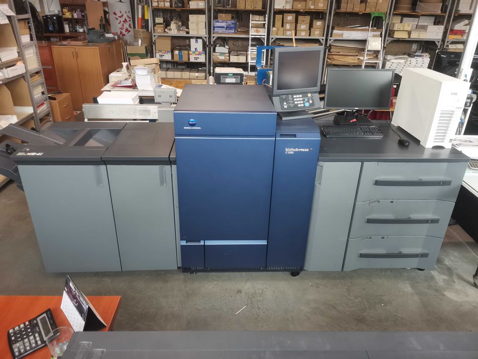 Konica Minolta bizhub PRESS C1085 z kontrolerem CREO