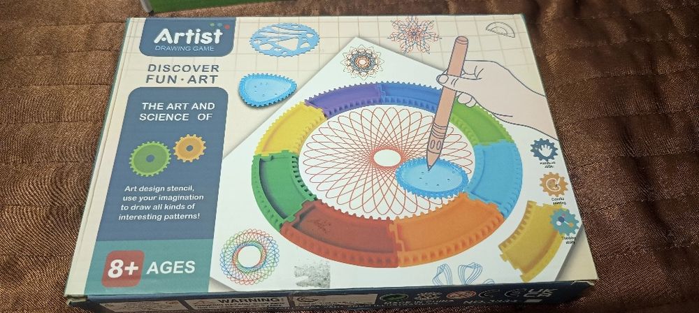Spirograph Kreatywny zestaw edukacyjny Spirograf