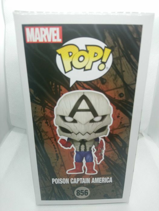 Funko Pop Marvel Venom Poison Captain America PIAB Exclusive